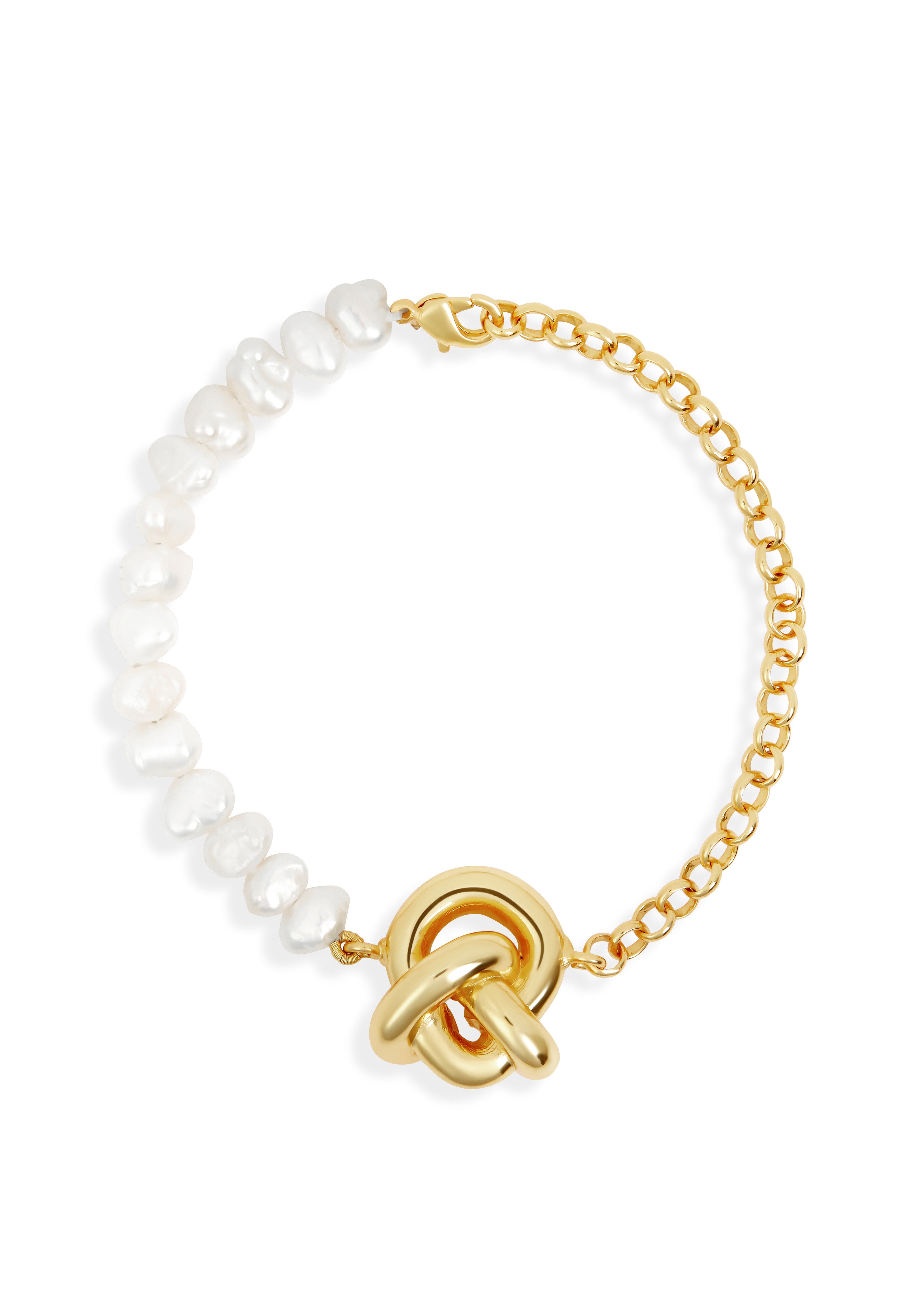 CLASSIC PEARL KNOT BRACELET