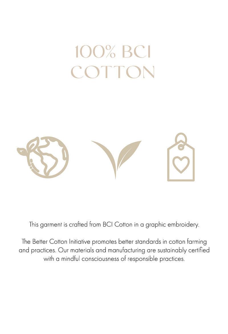 CARA DRESS IN COTTON - SUGAR WHITE