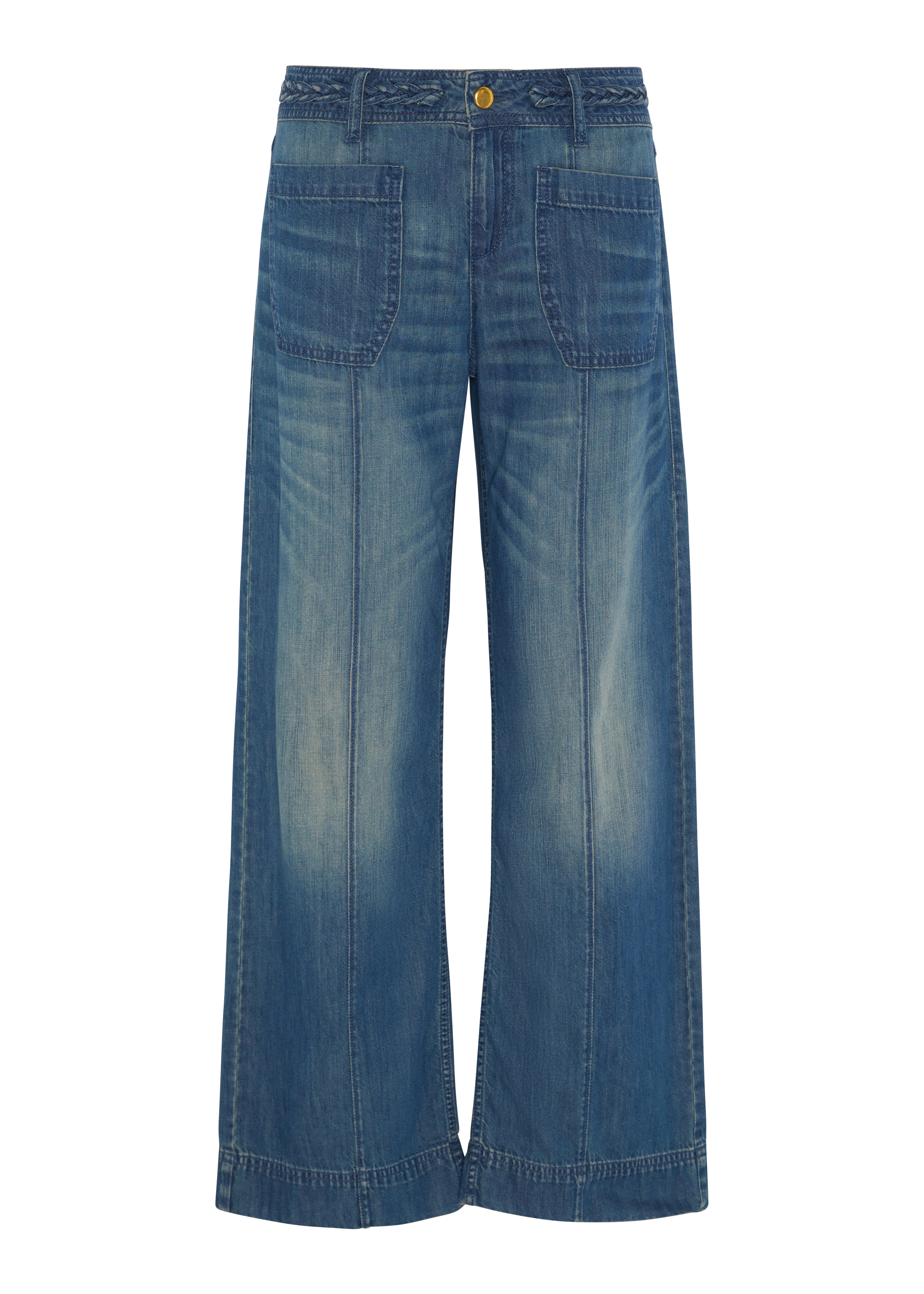 FONDA JEANS IN COTTON - VINTAGE BLUE