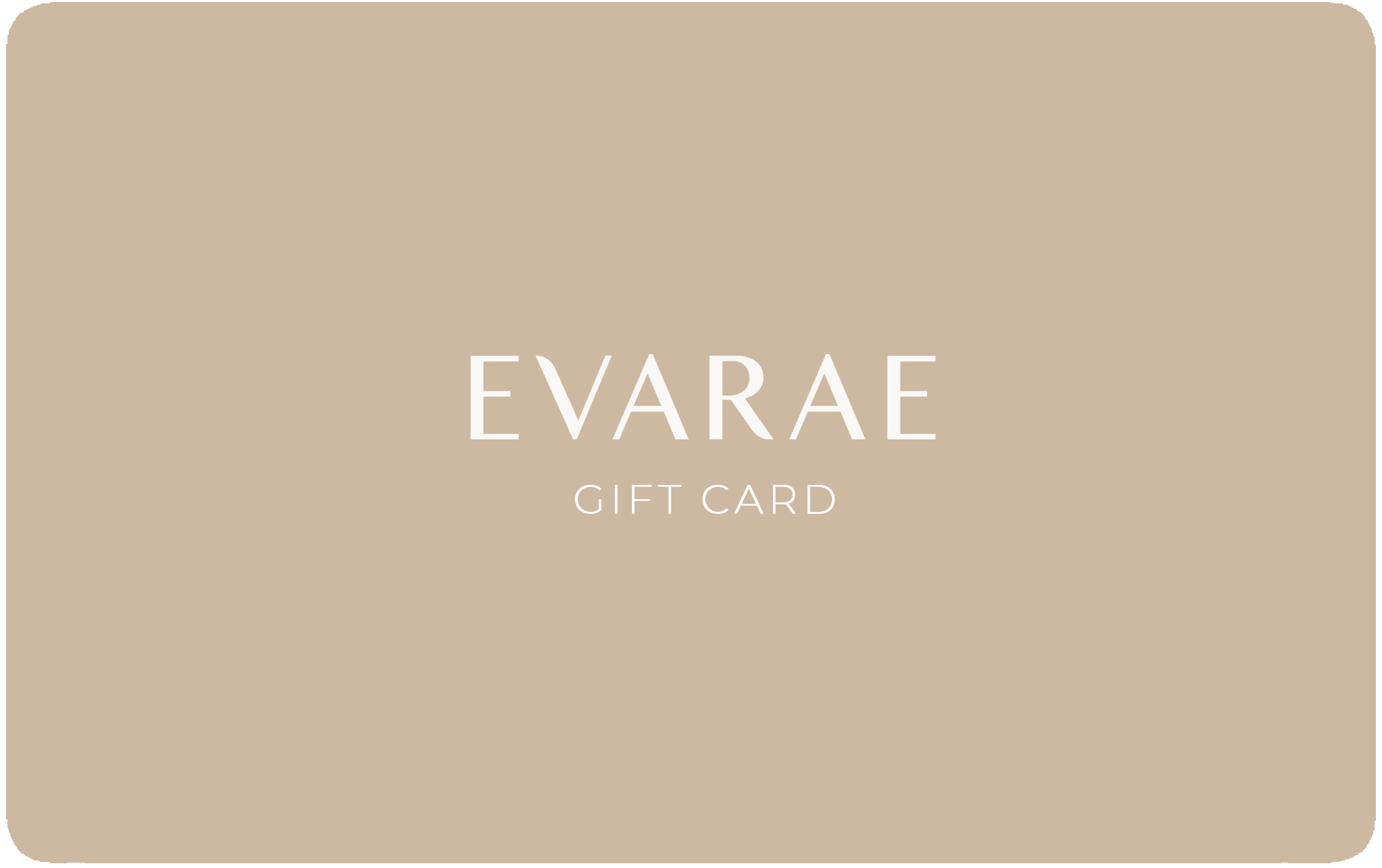 EVARAE DIGITAL GIFT CARD