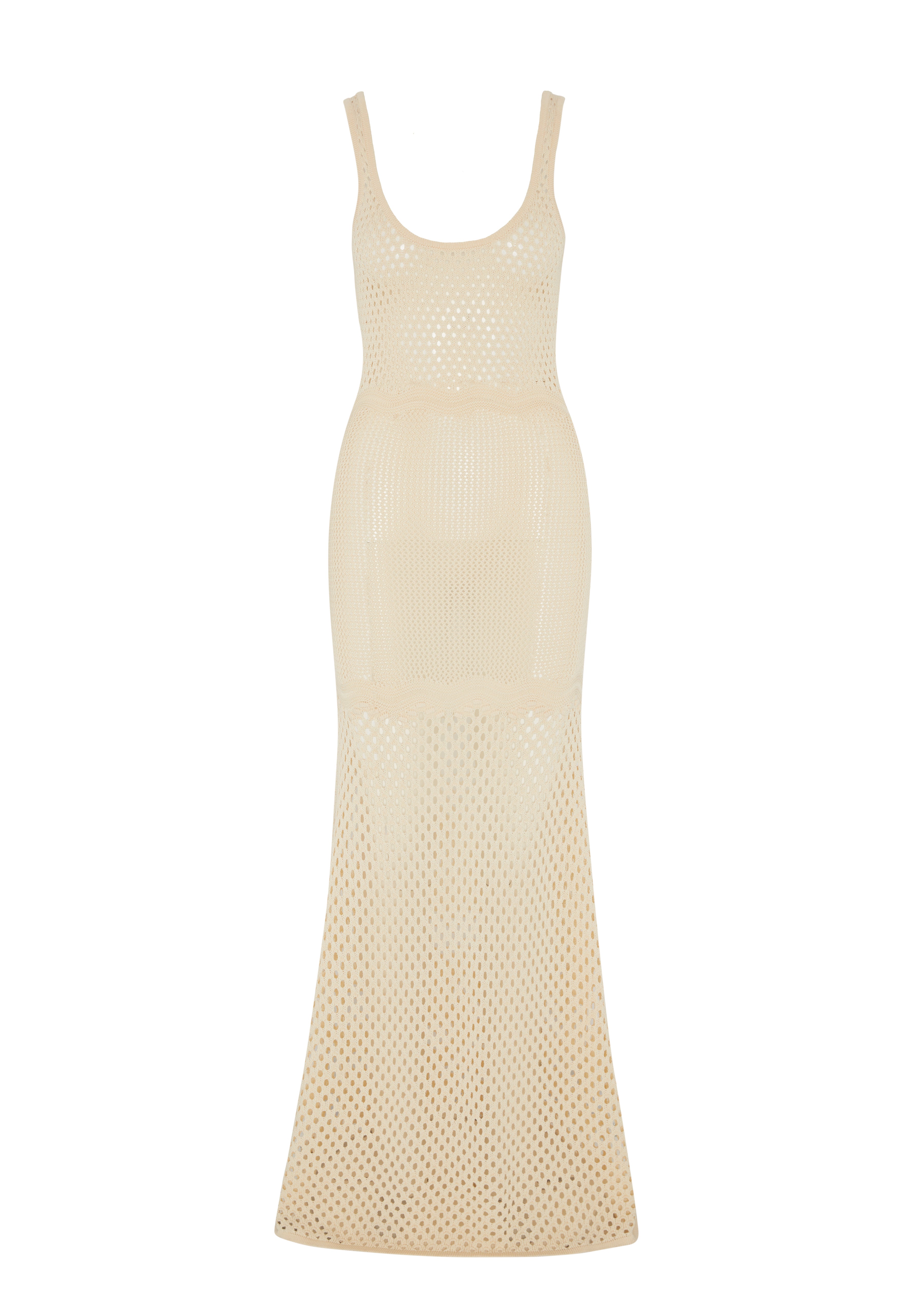 EVARAE ALEXIS KNITTED DRESS IN SOFT CREME