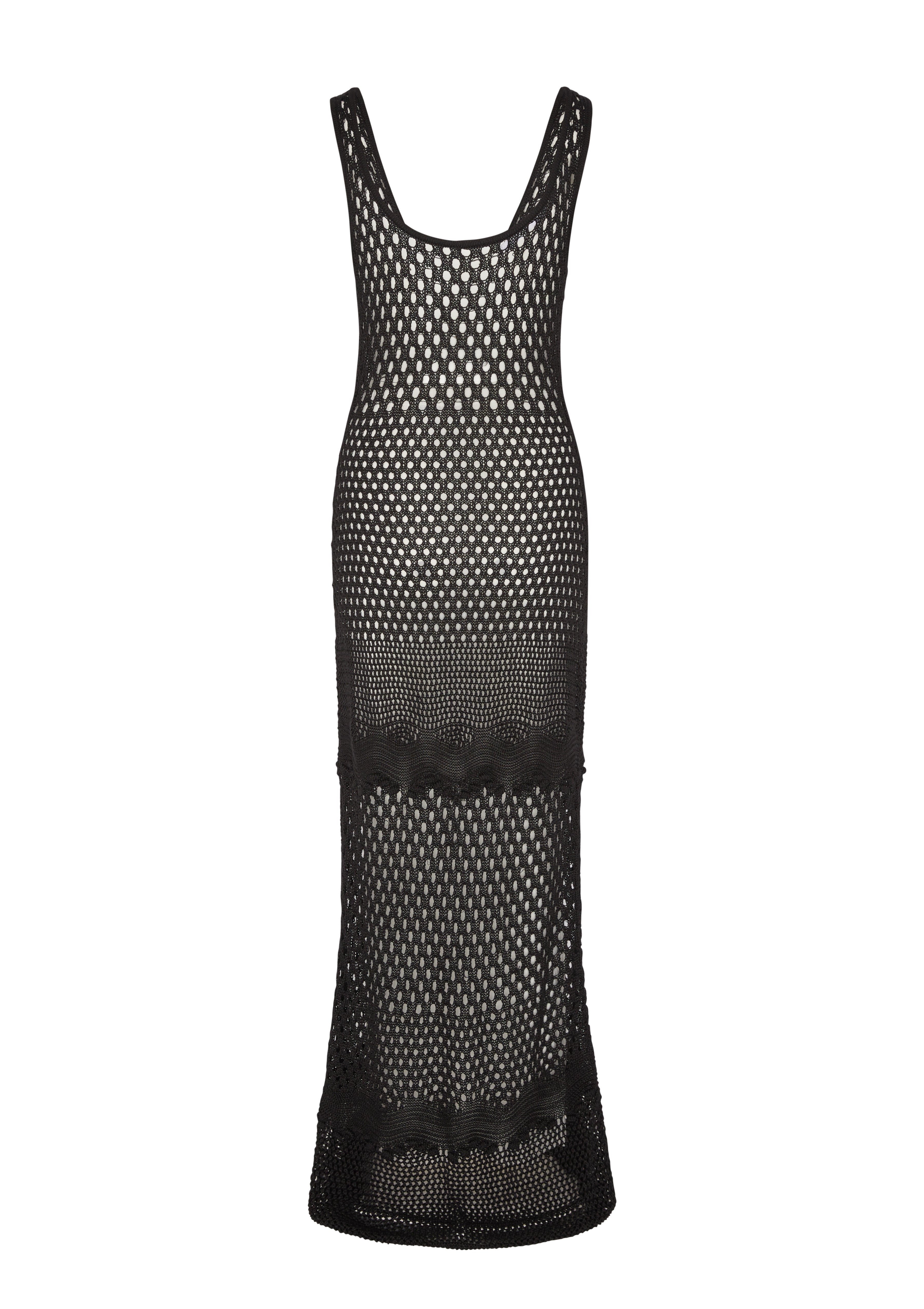 MARA KNITTED DRESS IN BLACK