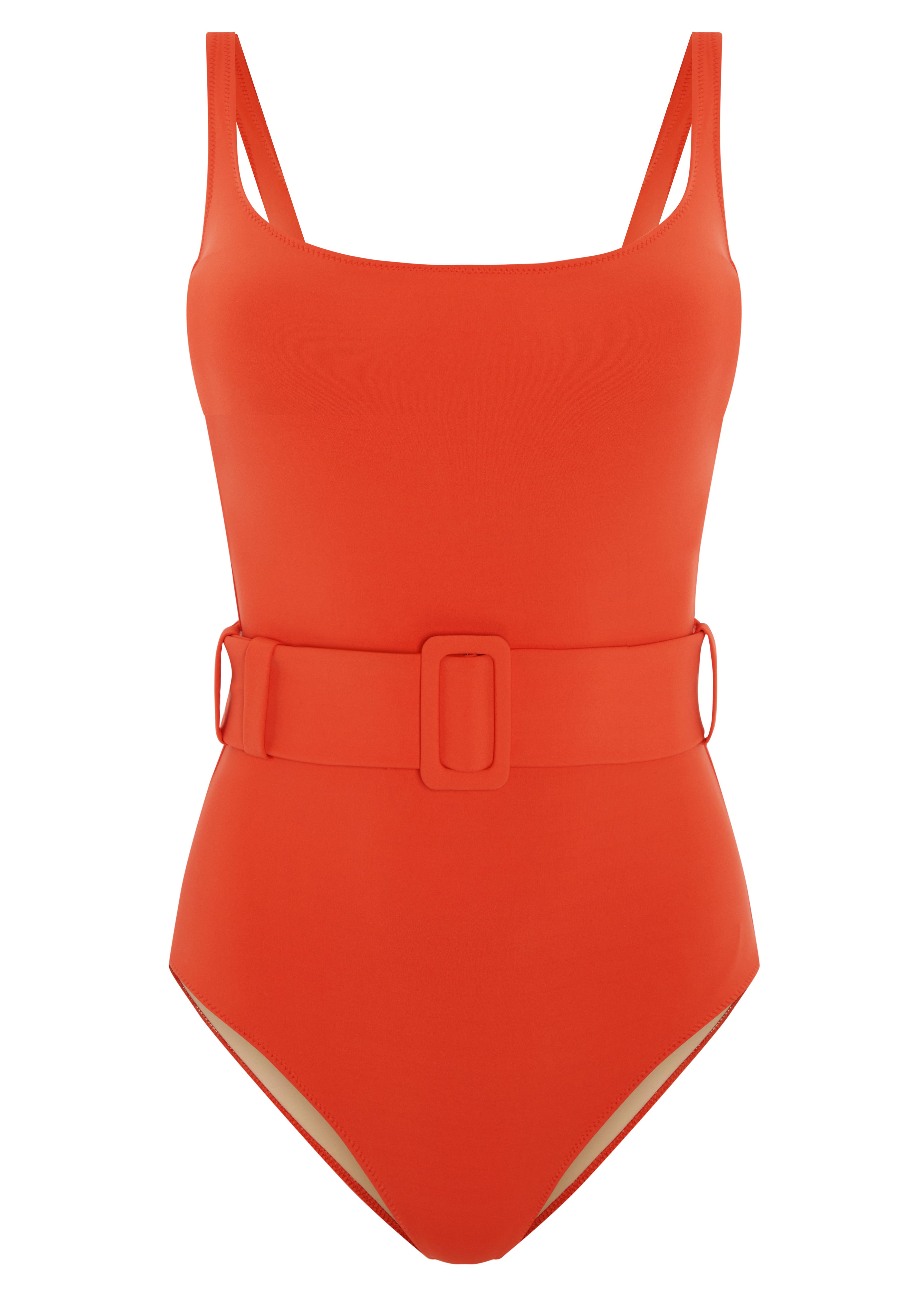 CASSANDRA ONE PIECE IN FLAME SCARLET