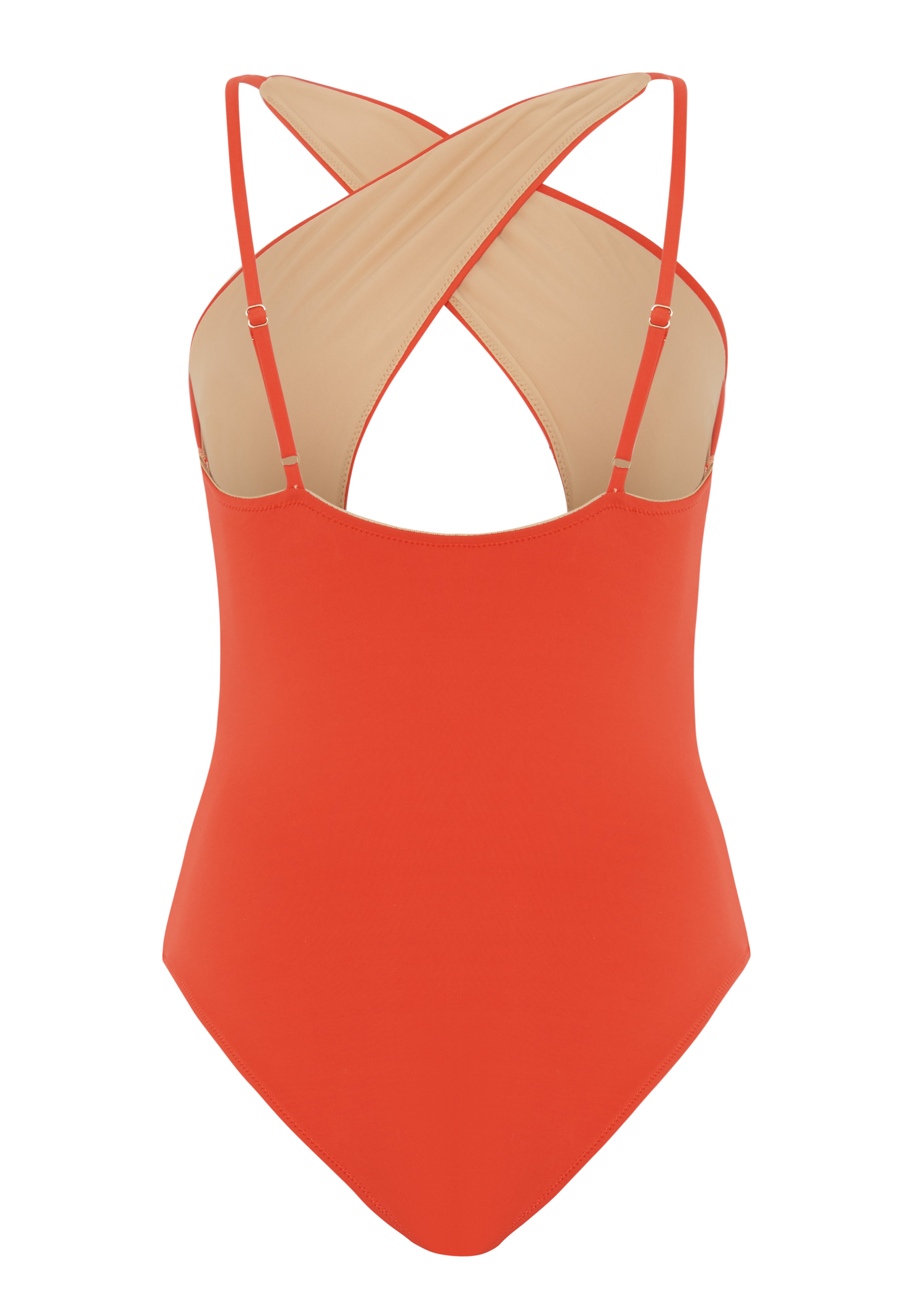 CLIO ONE PIECE IN FLAME SCARLET