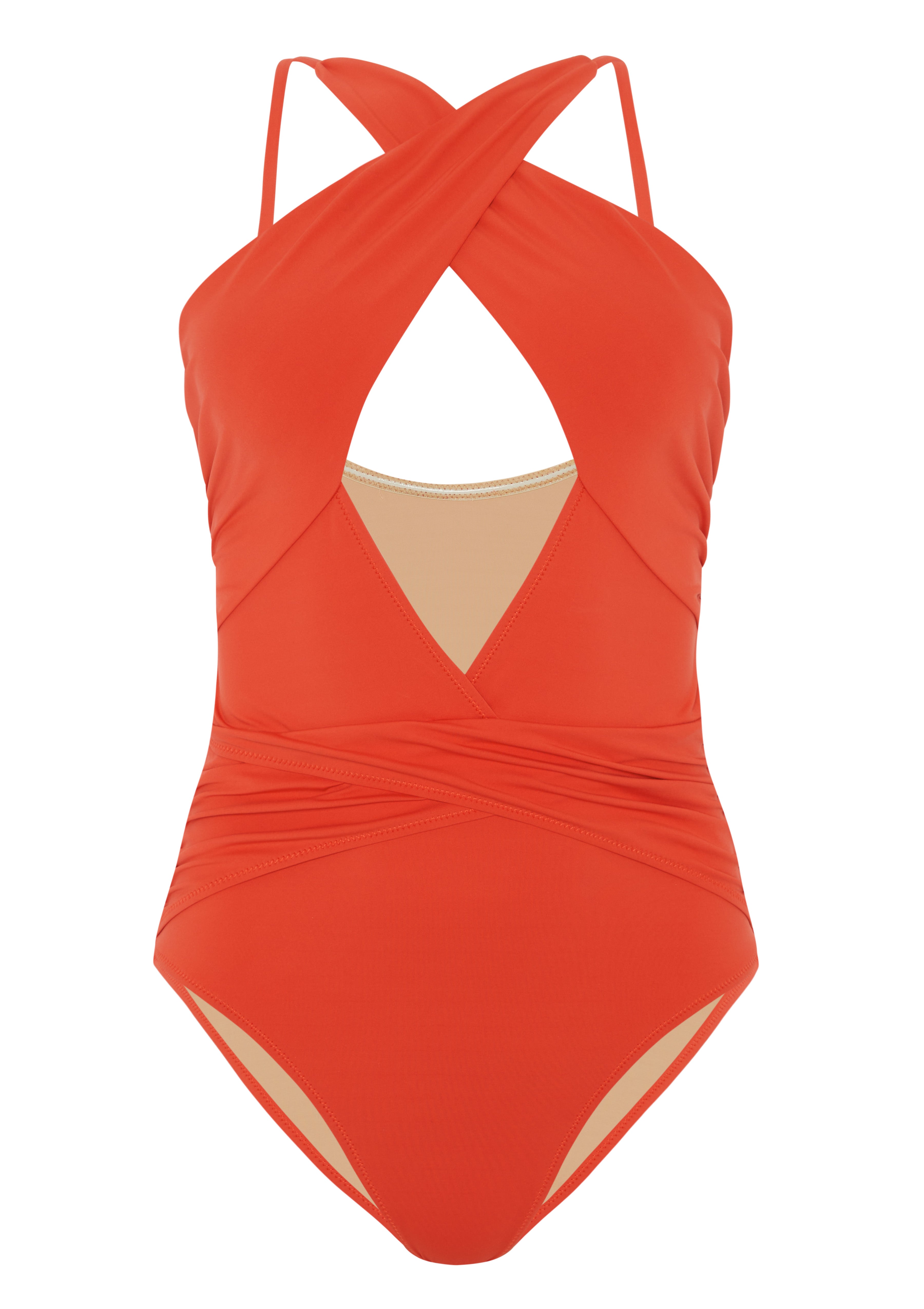 CLIO ONE PIECE IN FLAME SCARLET